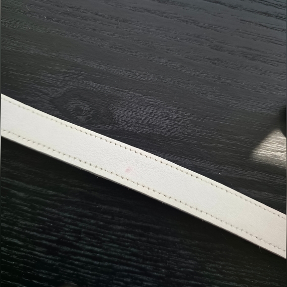 Vintage Coach Taylor 9944 Leather Crossbody White Ivory Glove Tanned Brass Bride - Picture 16 of 16